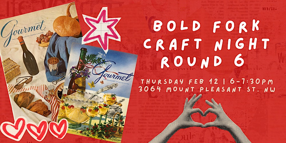 Bold Fork Crafts: Valentine's Photo Frame Collaging