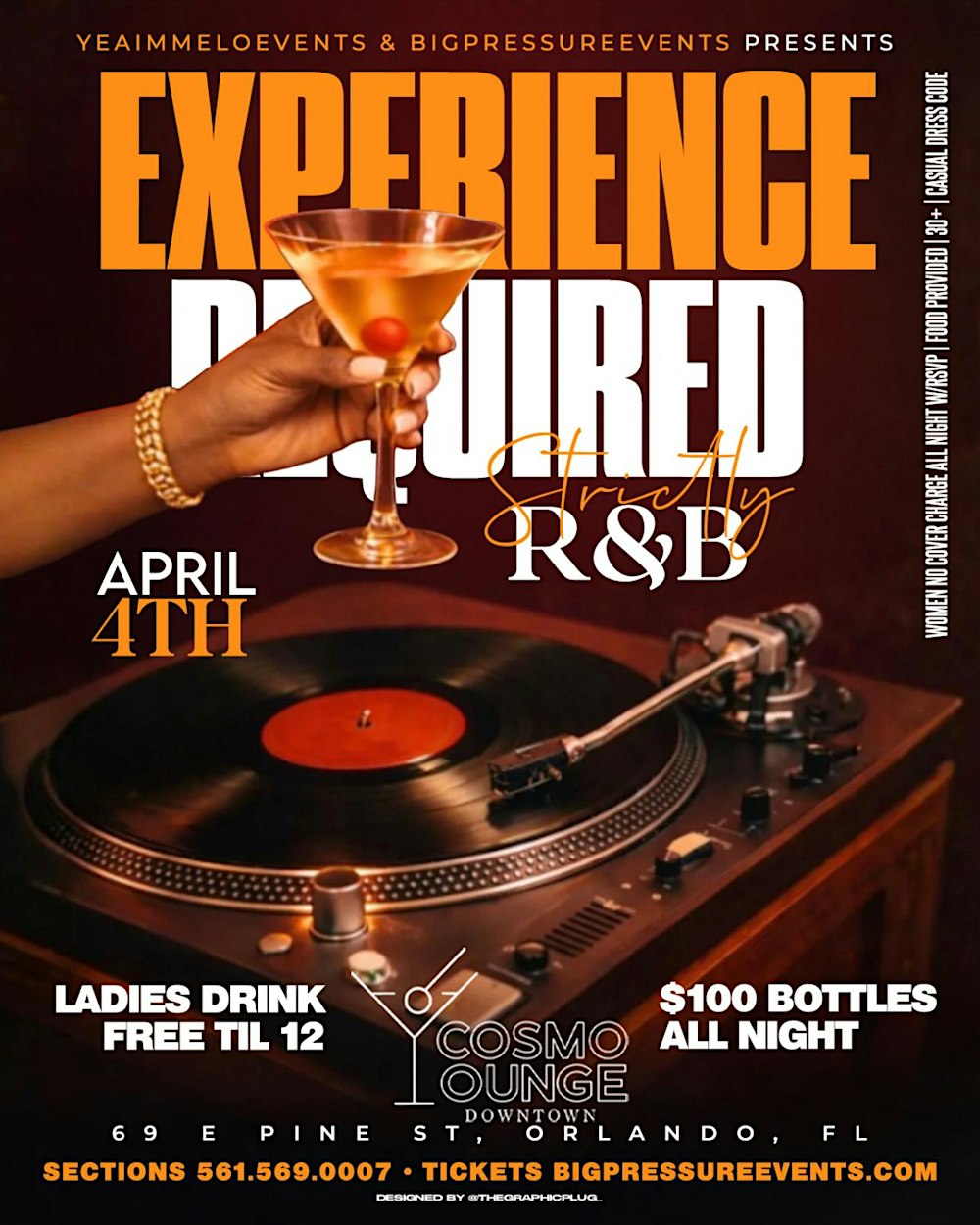 Experience Required: Strictly R&B