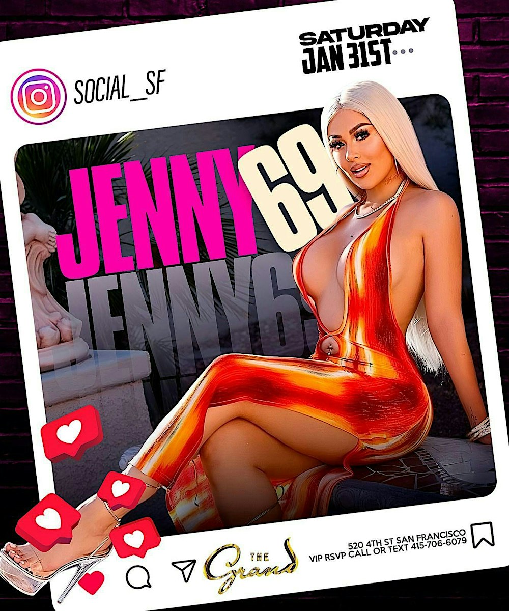 Jenny 69 LIVE @ The Grand Nightclub - San Francisco