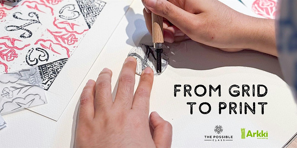 From Grid to Print: Stamp Carving Workshop