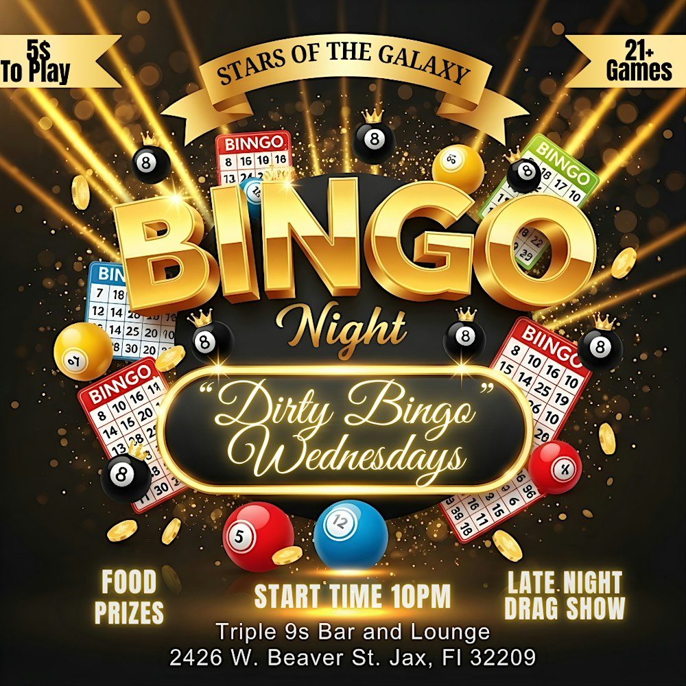 Wednesdays Dirty Bingo