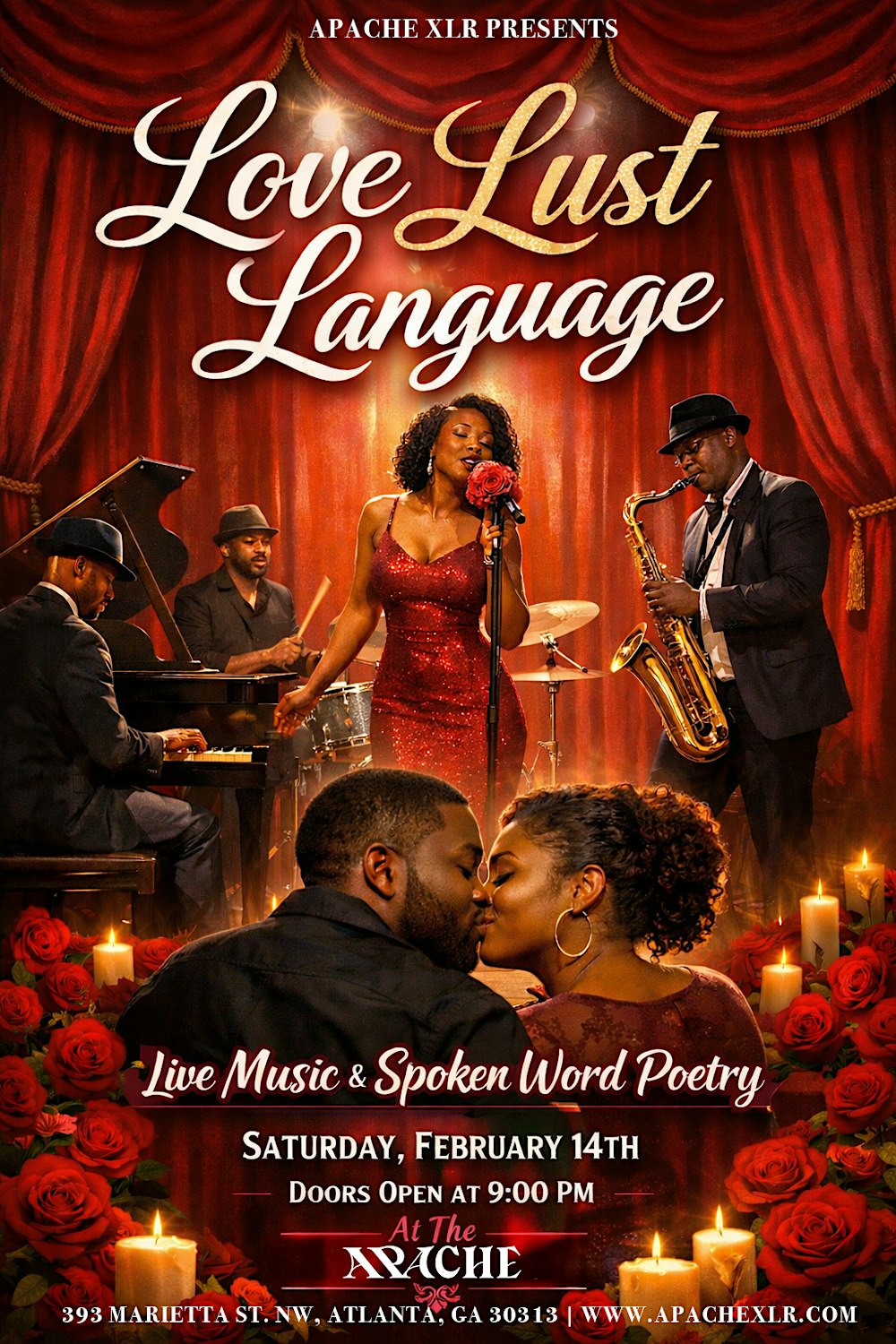 Love Lust Language Live Music & Poetry Show Valentines' Day Edition