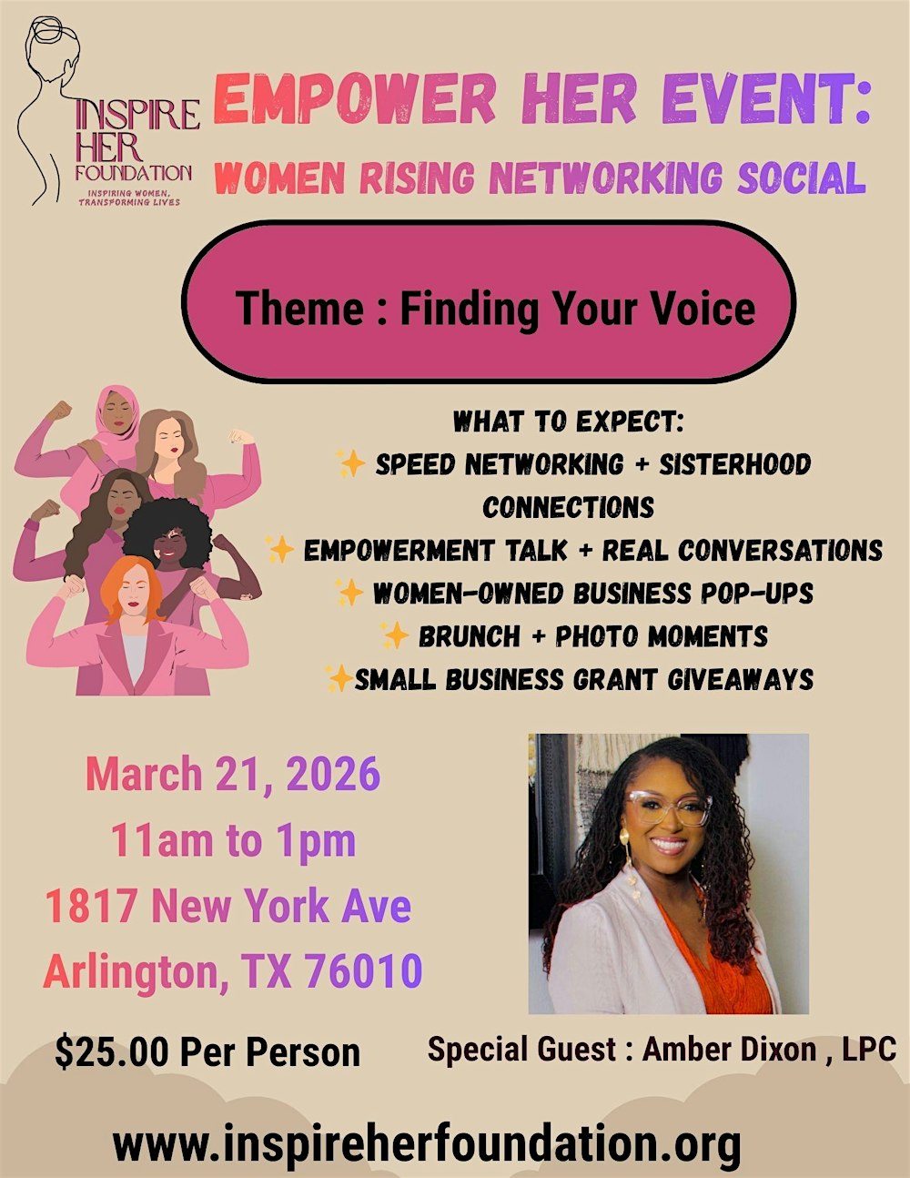 EmpowerHer : Women Rising Networking Social