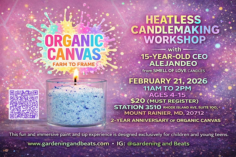 Celebrate 2 Years of Organic Canvas™ at Station 3510!