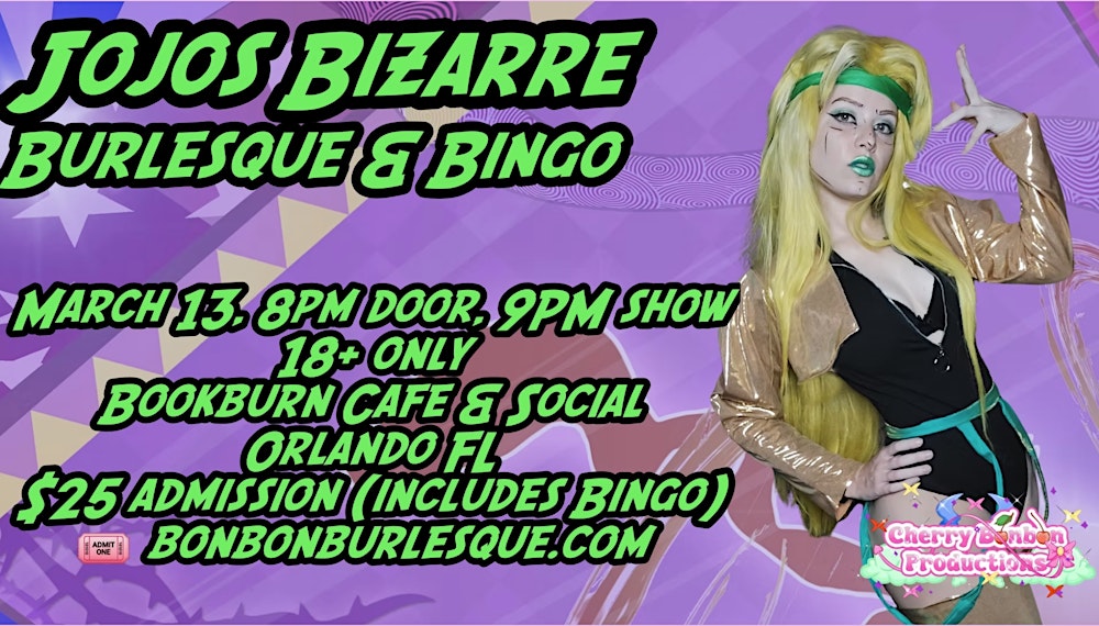 Jojos Bizarre Burlesque And Bingo