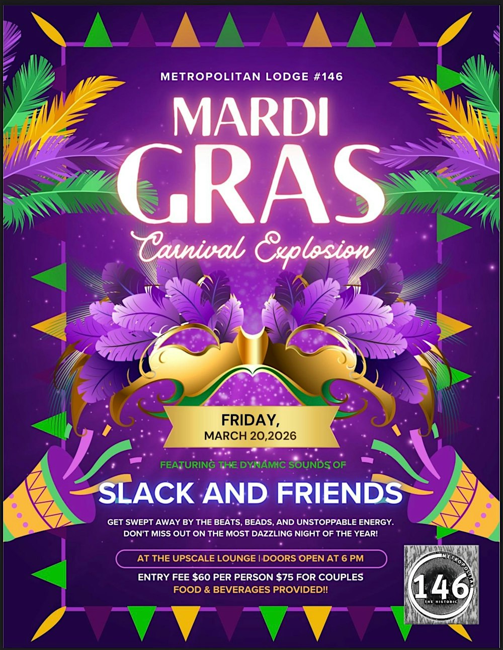 Mardi Gras Carnival Explosion