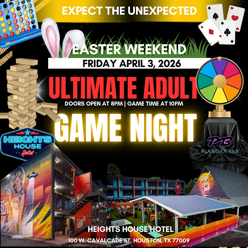 The Ultimate Adult Game Night Weekend