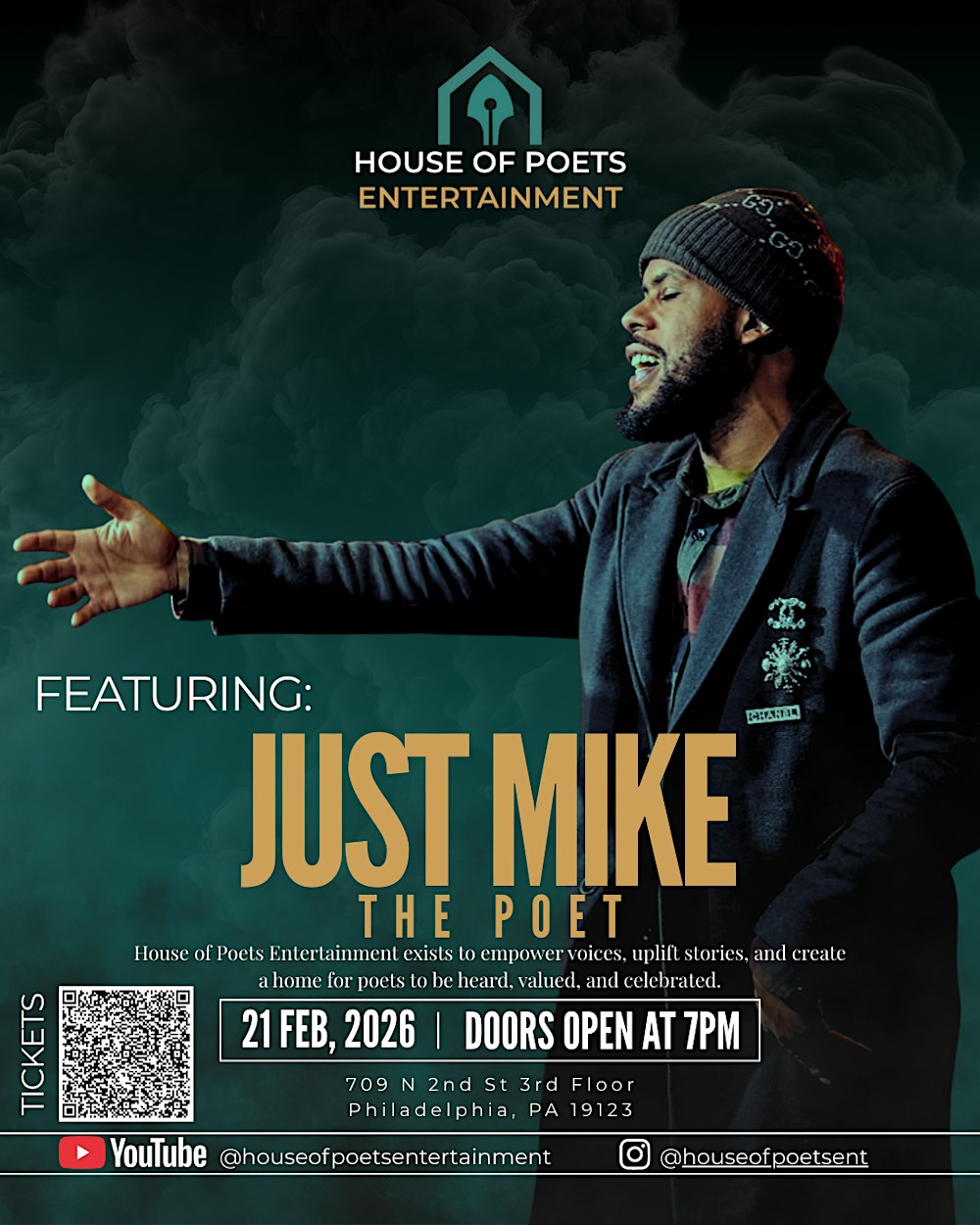 HOUSE OF POETS - JUST MIKE THE POET