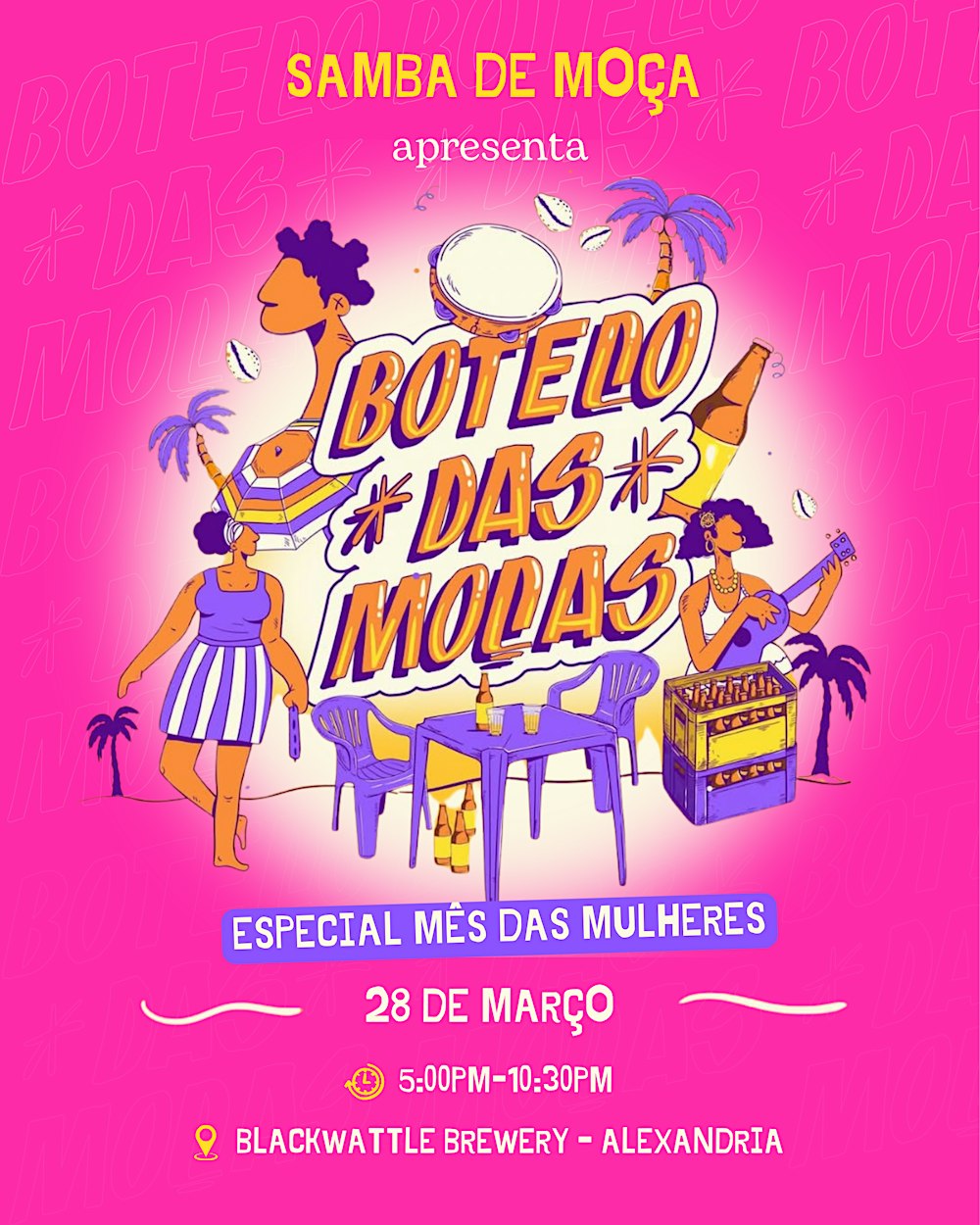 Boteco das Moças - Especial Dia das Mulheres