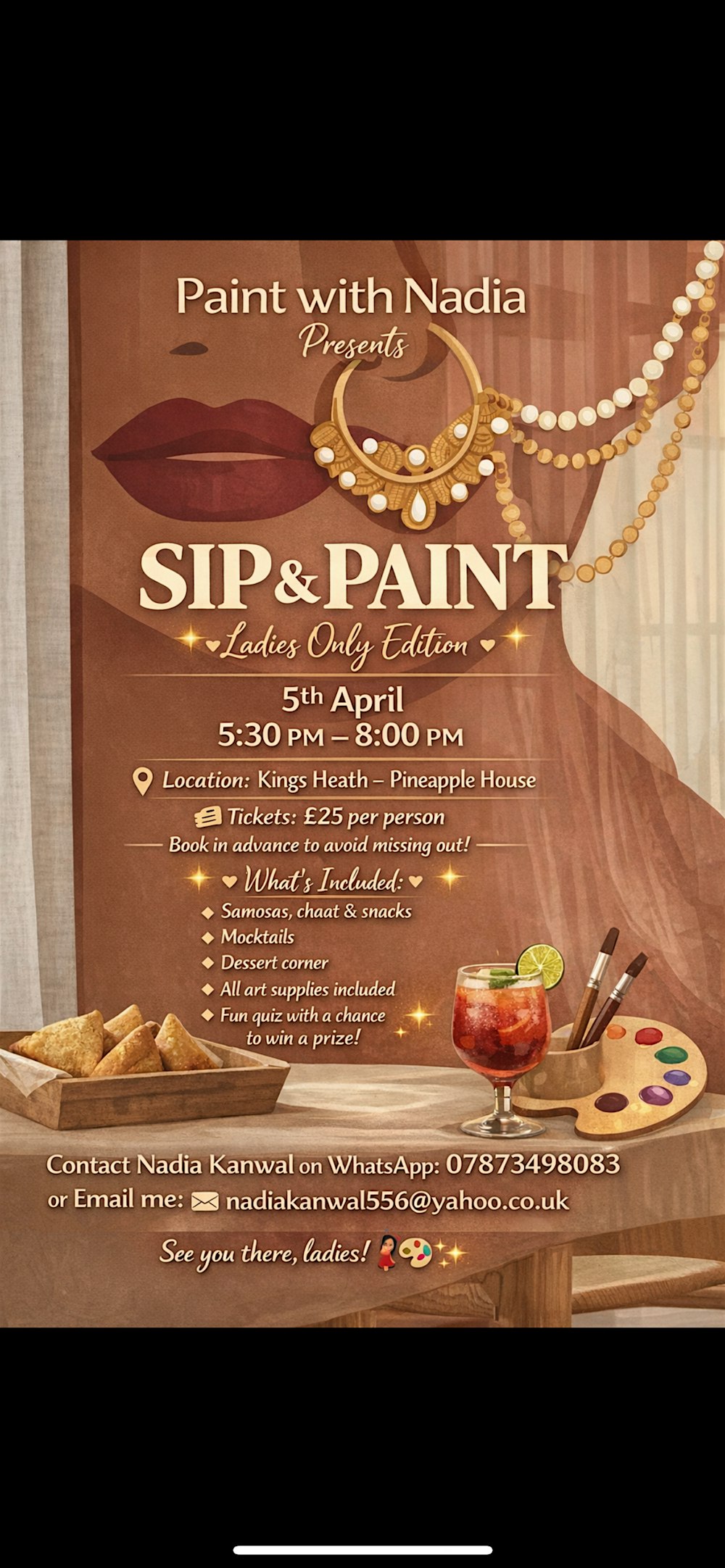 Ladies Sip & paint event