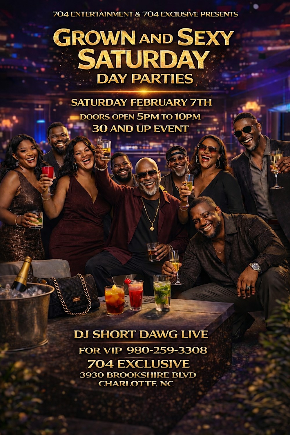 Grown N Sexy Saturday Day Party