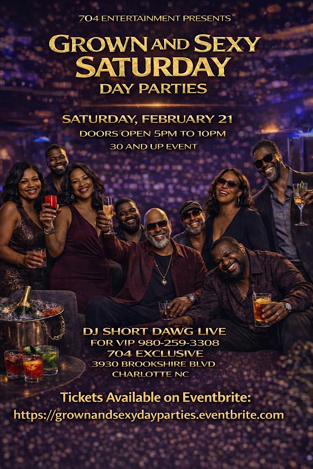 Grown N Sexy Saturday Day Party