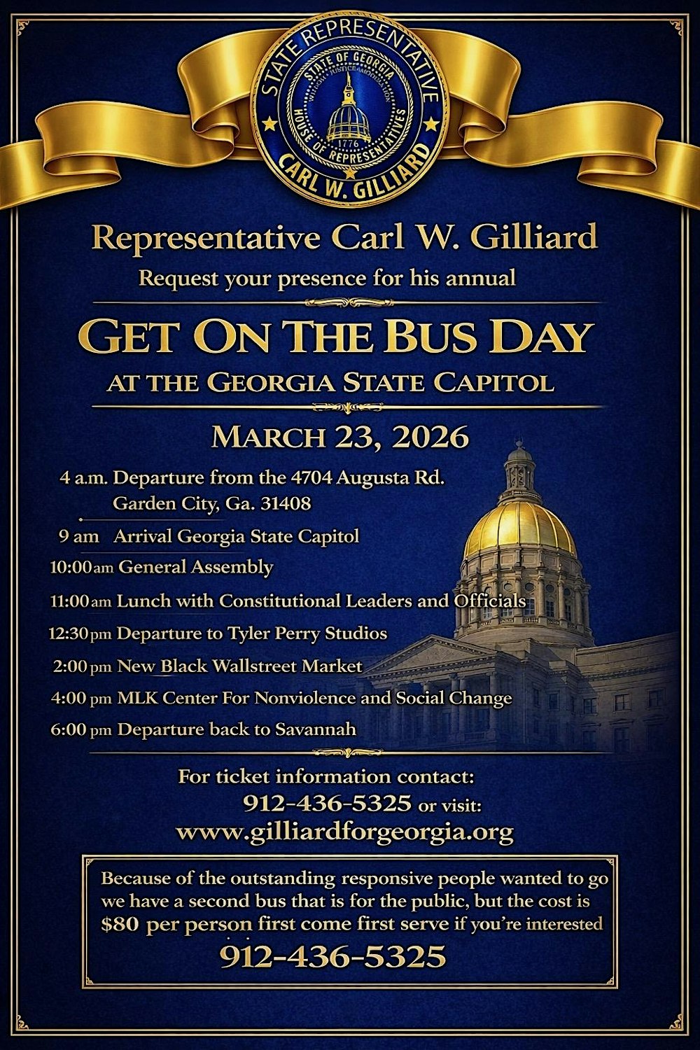 Get On The Bus Day @ GA State Capitol