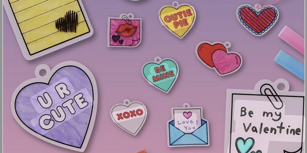 Shrink art Valentines!