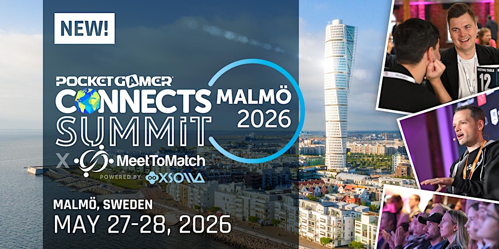 PG Connects Summit Malmö 2026 x MeetToMatch powered by Xsolla