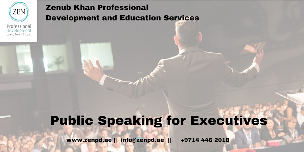 Public Speaking for Executives