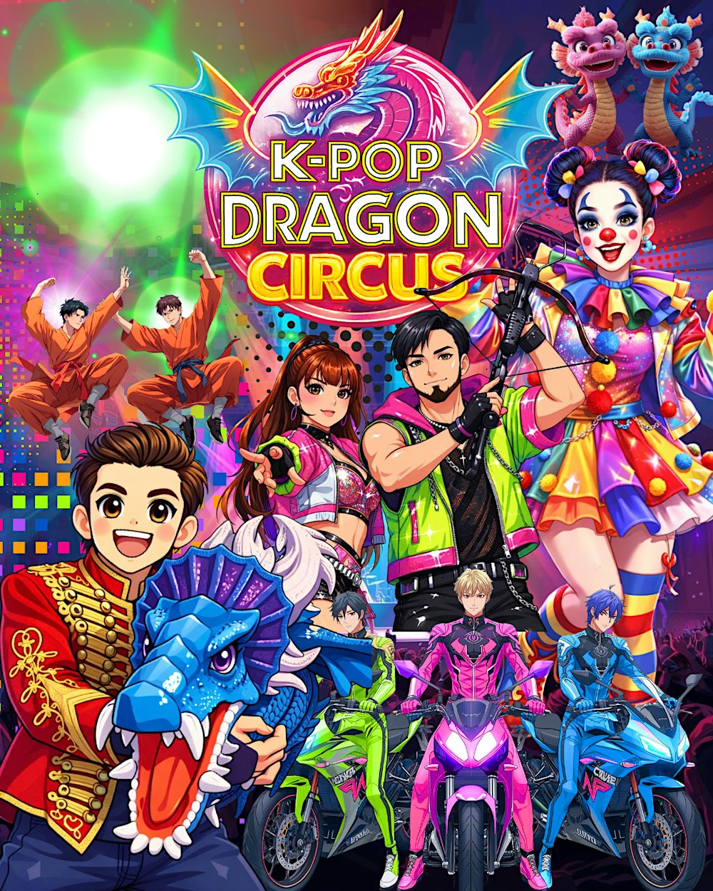 Warrington K-POP Dragon Circus