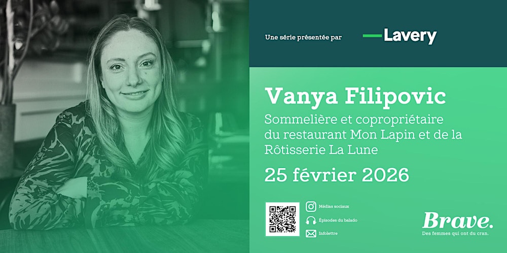 Entretien Brave avec Vanya Filipovic, Montréal