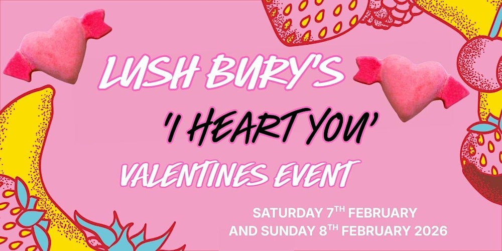 LUSH Bury I Heart You Valentine’s Bath Bomb Workshop