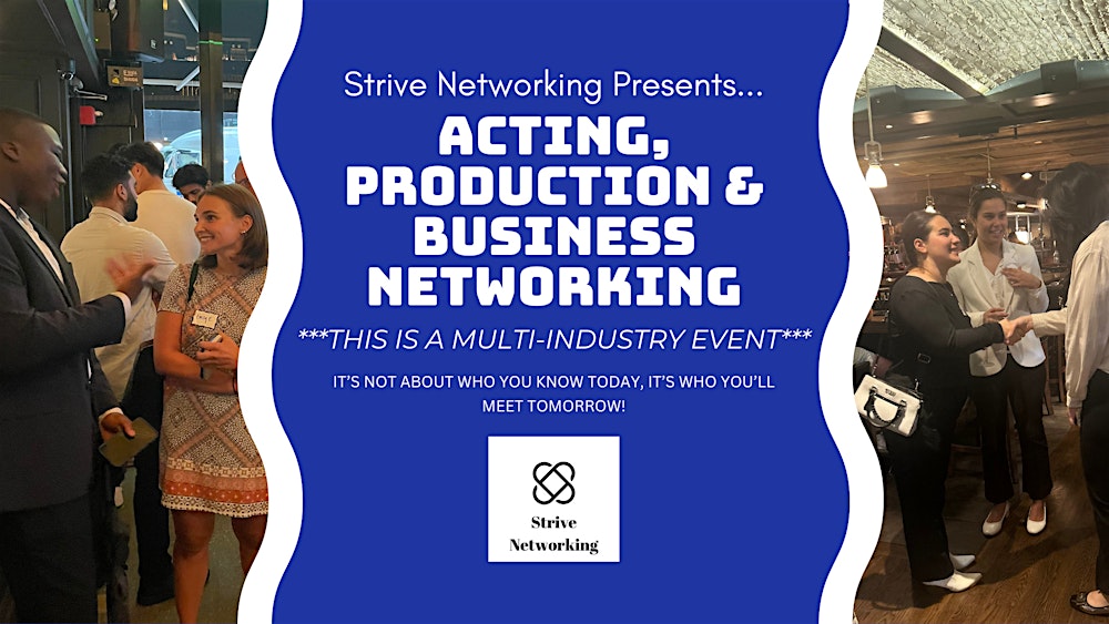 Acting, Production,& Business Networking|Elevating Your Potential - Phoenix
