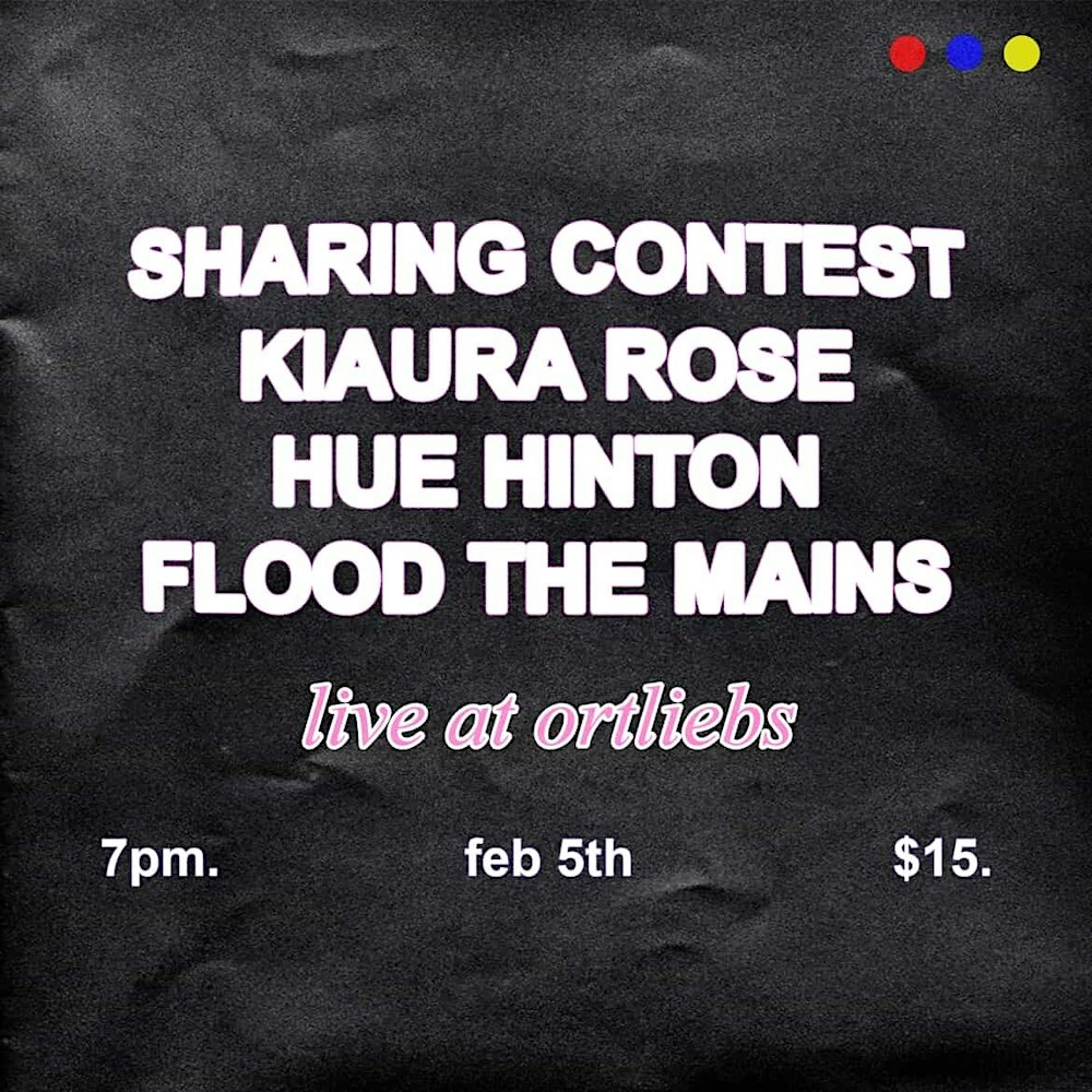Sharing Contest / Kiaura Rose / Hue Hinton / Flood The Mains