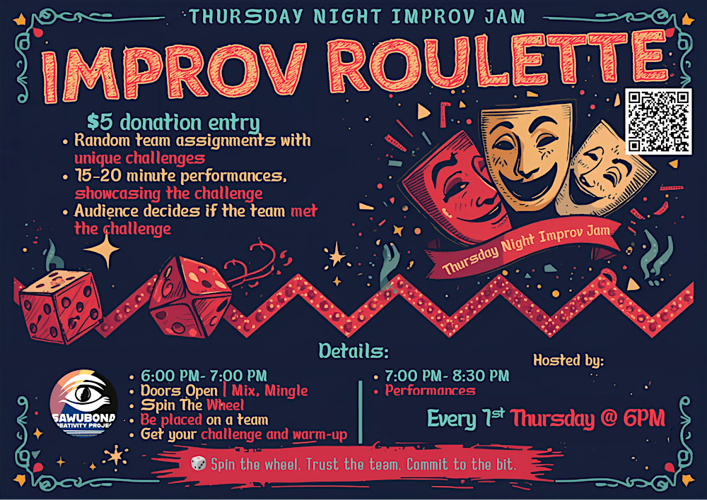 IMPROV ROULETTE: A Thursday Night Improv Jam