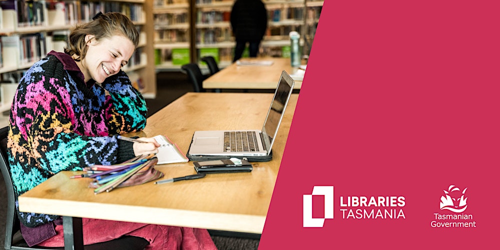 Young writers' club at Hobart Library