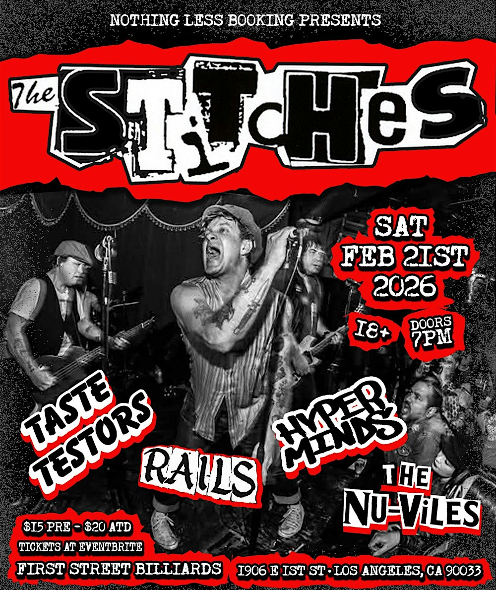 THE STITCHES @ FIRST STREET POOL & BILLIARDS