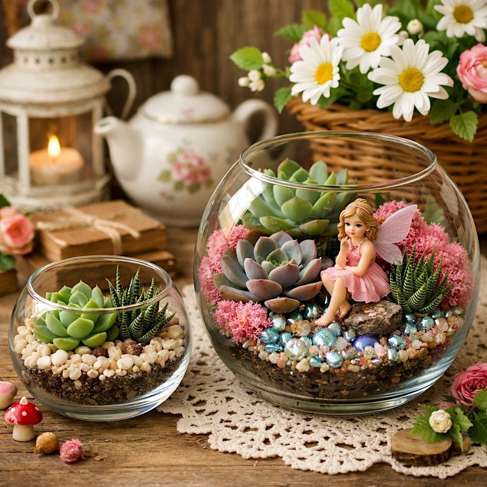 Sassy Succulent: Build Your Own Succulent Terrarium