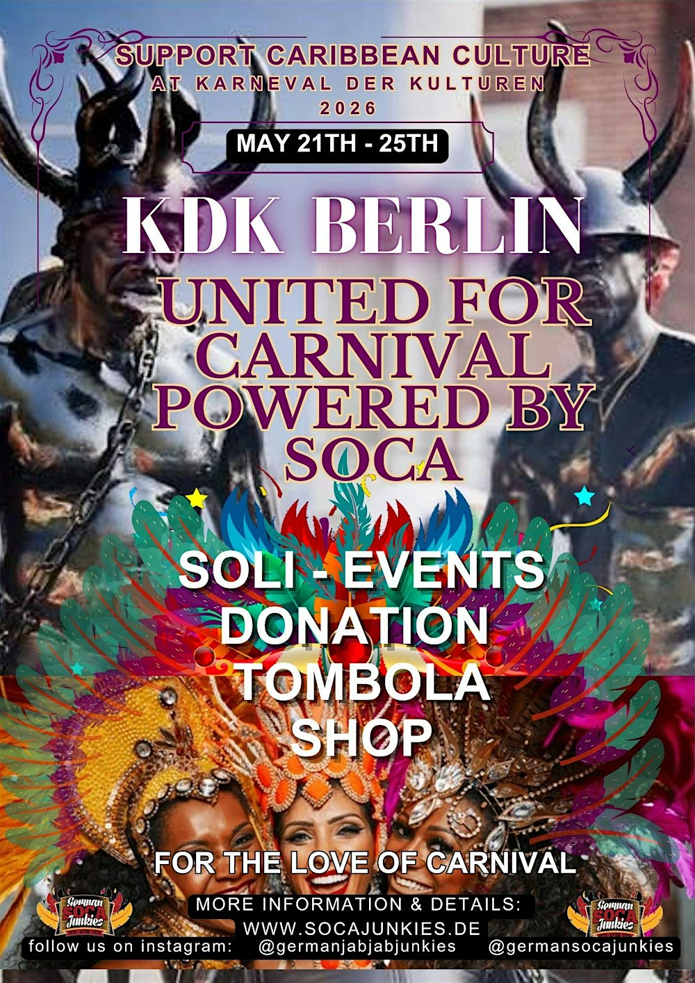 Afrobeat meets Jab Jab - the Ancestors Celebration