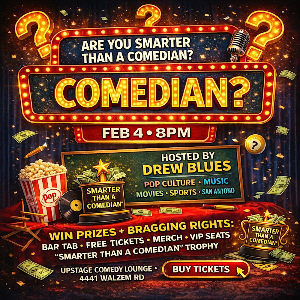 Are You Smarter Than a Comedian? — Trivia Night (FREE)