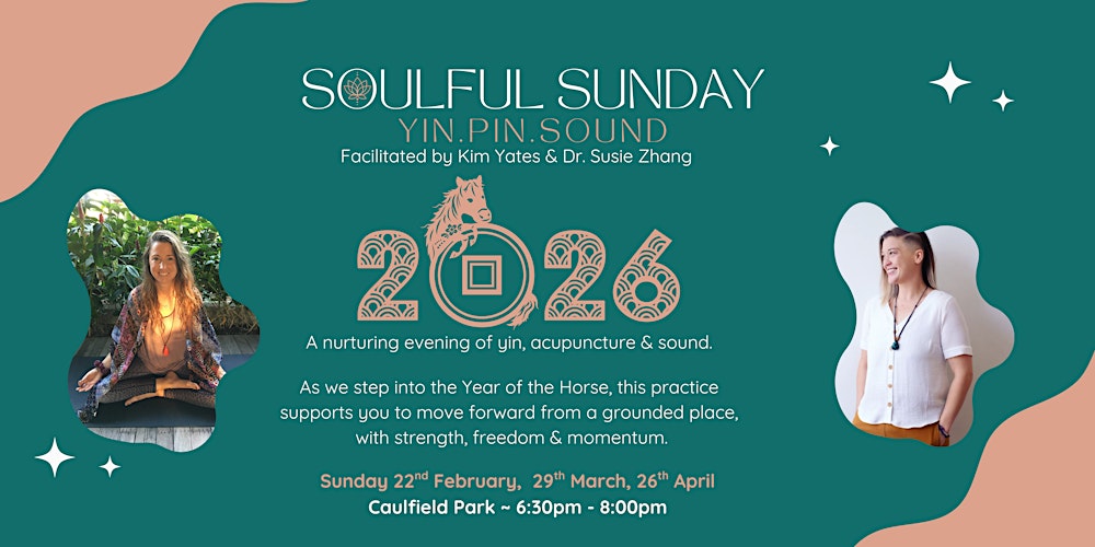 Soulful Sunday ~ Yin, Pin and Sound ~ The Year of the Horse