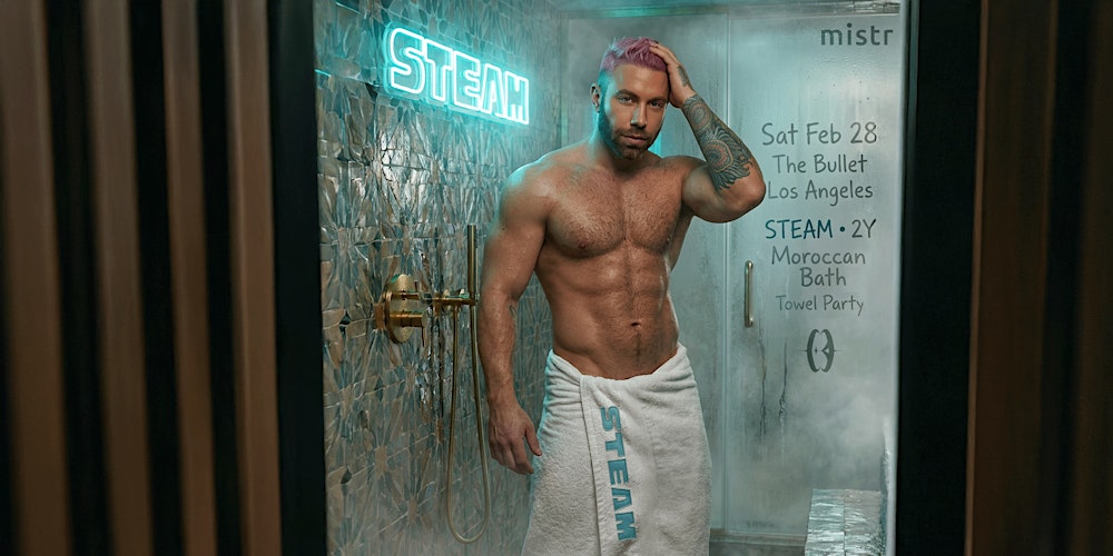 STEAM Towel Party LA - Feb  Moroccan Bath Edition