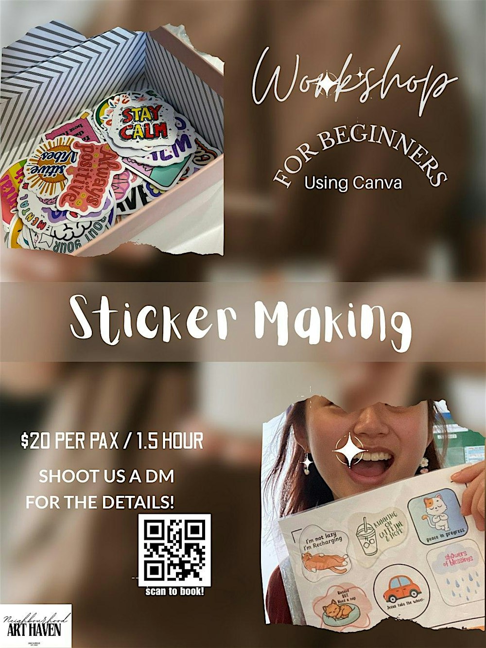 Valentine's Day Sticker Workshop
