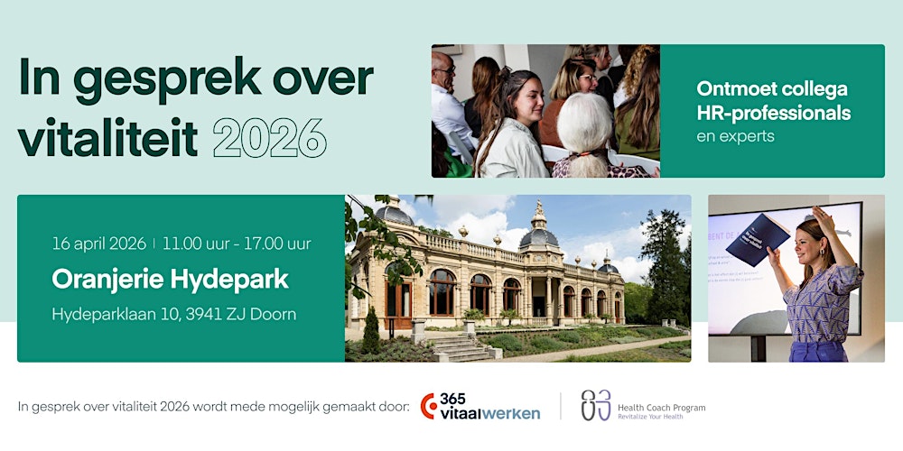 In gesprek over vitaliteit