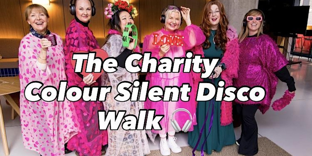 The Charity Colour Silent Disco Walk with Ya Dancer