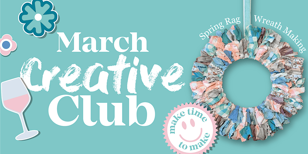 Esk Haus MARCH Creative Club • Easter Rag Wreath Making