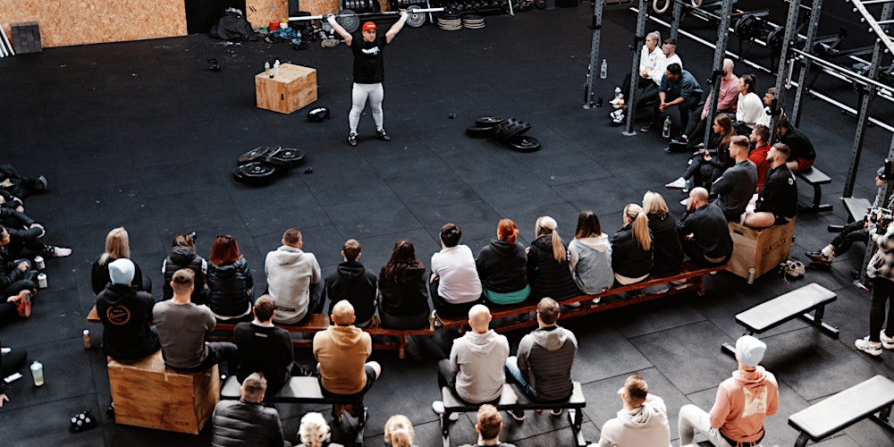 Sonny webster Olympic lifting  Seminar - PFRM Training Centre