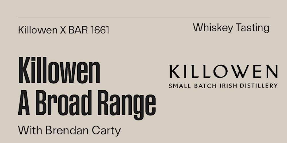 Killowen Whiskey Tasting