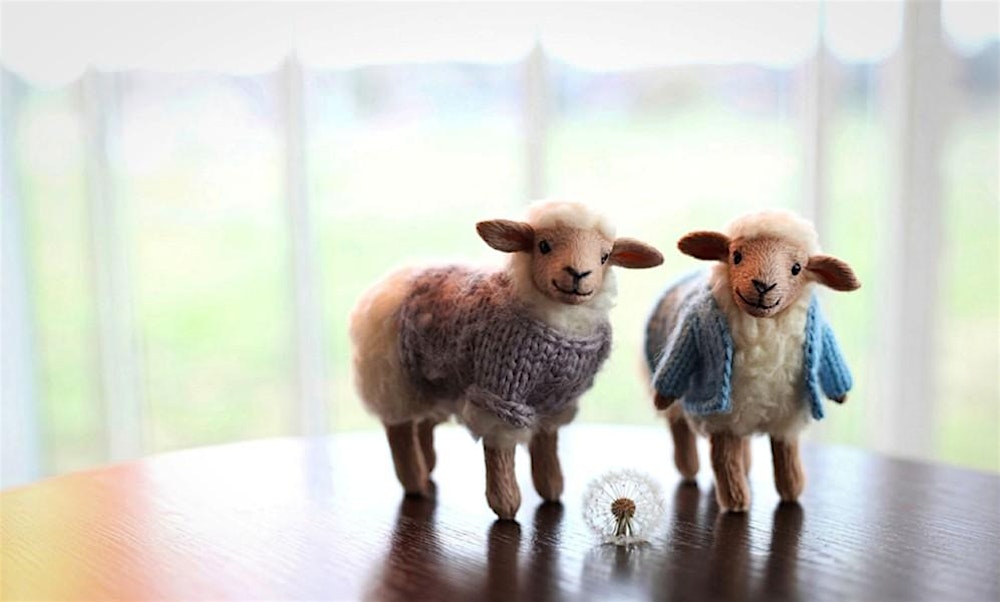 Spring Landscape Needle Felting with LinPin Crafts