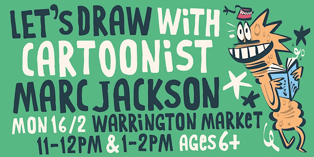 Cartoon Drawing Workshop with Marc Jackson