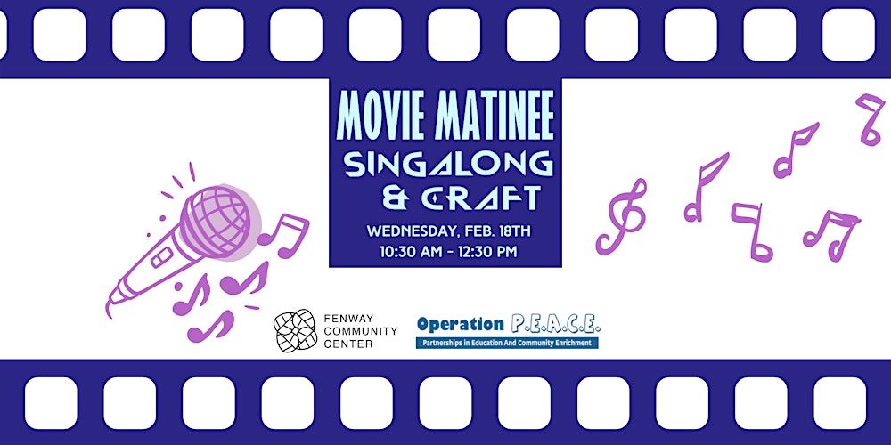 Movie Matinee: Singalong & Craft