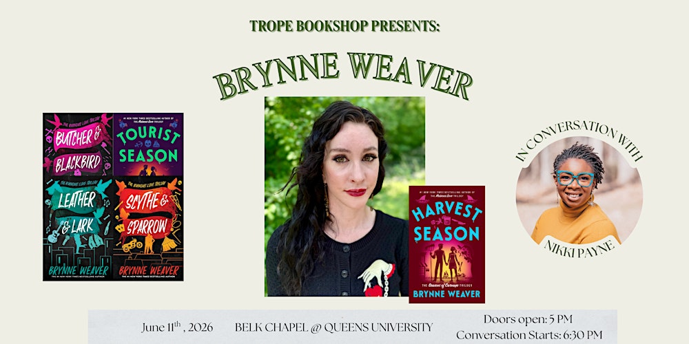 Trope Bookshop presents HARVEST SEASON by Brynne Weaver