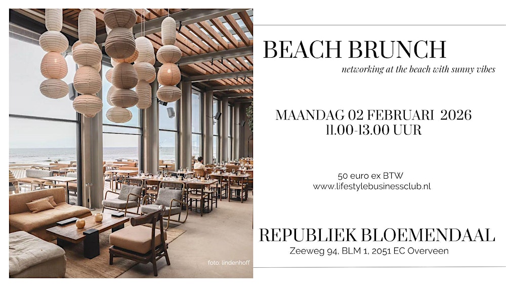 Business Breakfast at the Beach