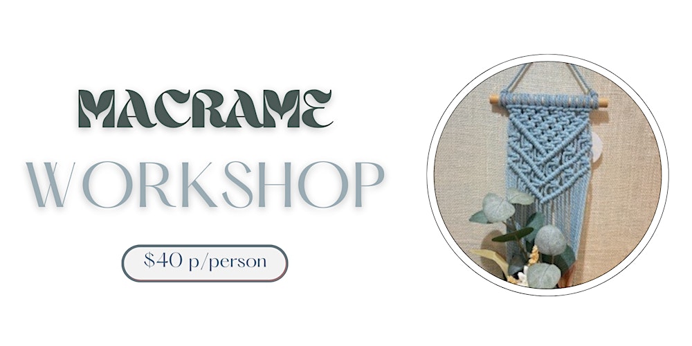 Macrame Workshop at Seaside Shoppes