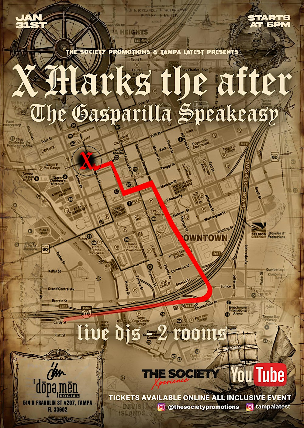 The Gasparilla Speakeasy - The Society