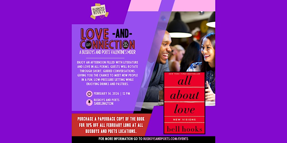 Love & Connections | A Busboys and Poets Valentine's Day Mixer