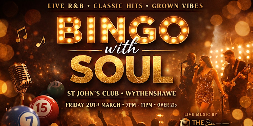Live R&B & Soul Band & Bingo with Soul