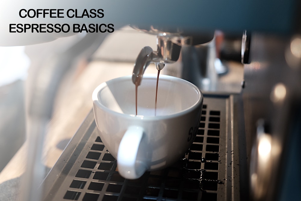 Coffee Class: Espresso. Become an expert home barista.