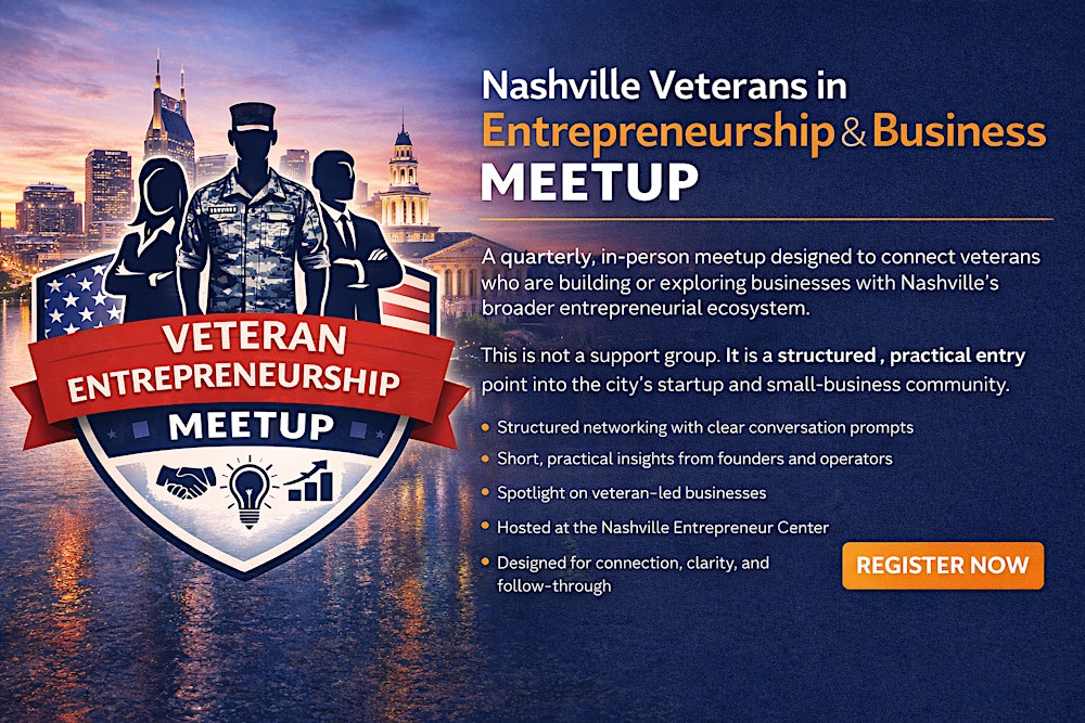 Nashville Veterans in Entrepreneurship & Business Meetup